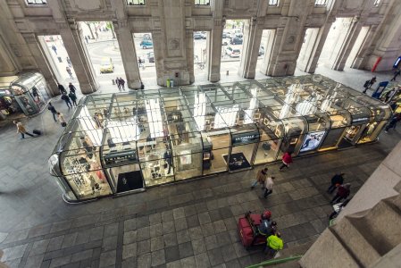 Del Conca und die Giugiaro Architektur im Hauptbahnhof von Mailand 5a154945a0d55638dc000804 - Ceramica del Conca