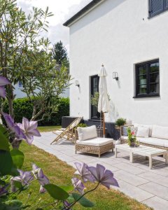 Munich, a show-stopping outdoor area paved with porcelain stoneware VILLA-HALLER%20(16) - Ceramica del Conca