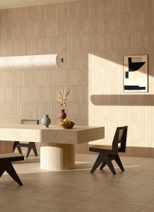 Manufatti, de petits carreaux brillants et mats inspirés des faïences faites à la main Faetano_Manufatti_Soia_Brick_Cucina_01 - Ceramica del Conca