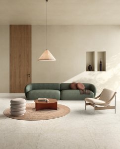 Aurora: L'Eterno Dialogo tra Natura e Design nel Gres Porcellanato Del Conca Del%20Conca_Aurora_01%20Living - Ceramica del Conca