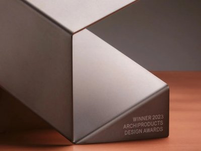 Archiproducts Awards 2023 per Dinamika Marble Edition di Del Conca De%20Castelli%20Trophy%20-%20 - Ceramica del Conca