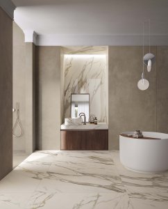 Lusso e natura un nuovo binomio Del%20Conca_Ambienti%20Cersaie%202019_02%20Bagno_Definitivo-2 - Ceramica del Conca