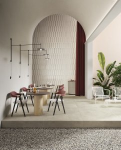 Timeline per i 40 anni di Ceramica del Conca Del%20Conca_Ambienti%20Cersaie%202019_04%20Ristorante_Definitivo - Ceramica del Conca