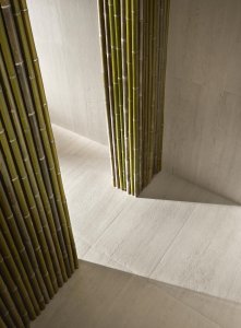 Del Conca präsentiert auf der CERSAIE 2021 die Oberfläche Dinamika DelConca_Travertino_Part04 - Ceramica del Conca