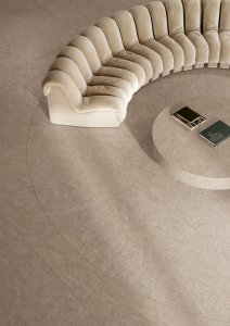 L'Anima della Quarzite: Taj Mahal Pure e White Rivivono nel Gres Porcellanato Marble Boutique Del Conca Del_Conca_Marble_Boutique_Taj_Mahal_Pure_Negozio_partic_01 - Ceramica del Conca