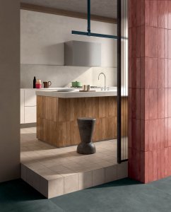 Viva Magenta colour, 2023 Pantone of the year Faetano_Progetto%201962_08%20Cucina_Definitivo - Ceramica del Conca