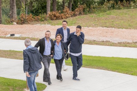 LE PERSONNEL DU GROUPE DEL CONCA EN VISTE AU PARC DE LA CASA DI MARCO PARCO%20CASA%20MARCO%20SIMONCELLI%20(181) - Ceramica del Conca