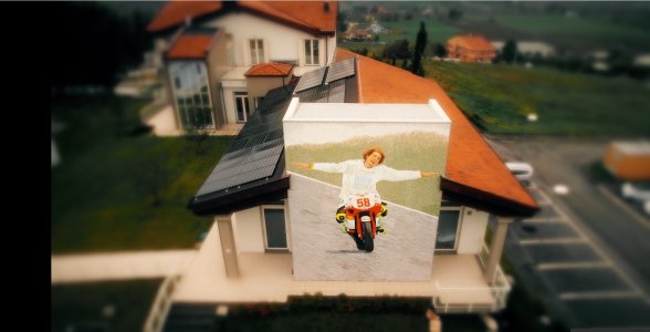 Il Parco della Casa di Marco Simoncelli è il nuovo progetto di Natale simoncelli - Ceramica del Conca