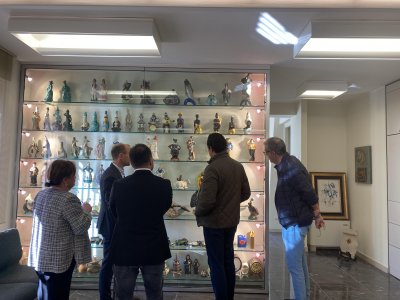 DER BOTSCHAFTER VON KUWAIT, AL-QAHTANI, ZU BESUCH BEI CERAMICA FAETANO ambasciatore%20kuwait%20Alqahtani%20(23) - Ceramica del Conca