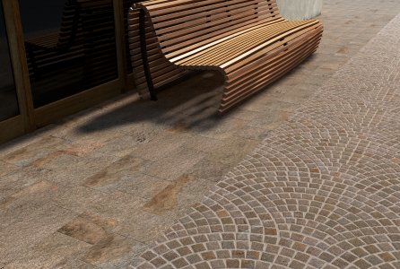 Porcelain Stoneware Large sizes HRT_01 - Ceramica del Conca