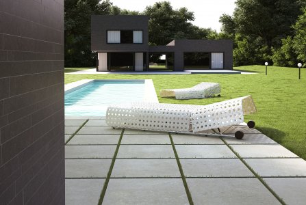 Porcelain Stoneware Large sizes HBQ2_02 - Ceramica del Conca