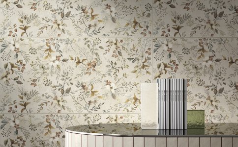 Deco Studio, effetto wallpaper garantito Del_Conca_Deco_Studio_Wildflowers_02 - Ceramica del Conca