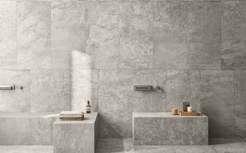 Feinsteinzeug Grosse Formate Lavaredo_Colore_Grigio_01 - Ceramica del Conca