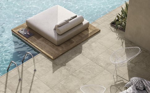 Gres porcellanato Medi Formati HLA2_Colore_Beige_01 - Ceramica del Conca