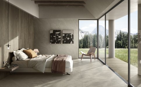 Porcelain Stoneware Medium sizes Del_Conca_Nesting_Almond_Nabi_Brown_Bedroom_01 - Ceramica del Conca