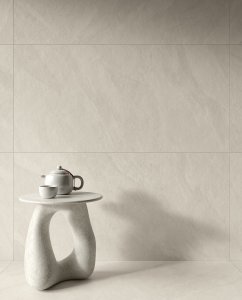 Sfumature di bianco nei pavimenti e rivestimenti Del Conca e Faetano Del_Conca_Nesting_White_Living_02 - Ceramica del Conca