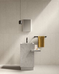 Grès Cérame Petits Formats Del%20Conca_Wild_Bone_08_Bagno_Scorcio_Lavabo - Ceramica del Conca
