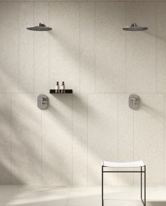 Grès Cérame Petits Formats Del%20Conca_Wild_Bone_09_Bagno_Scorcio_Doccia - Ceramica del Conca