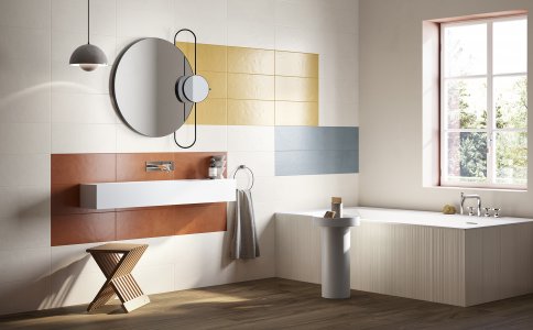 Ceramica: idee per la stanza da bagno ES_03 - Ceramica del Conca