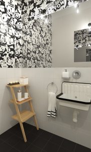 Ceramica: idee per la stanza da bagno FELIX_09 - Ceramica del Conca