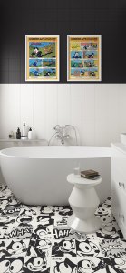 Ceramica: idee per la stanza da bagno FELIX_10 - Ceramica del Conca