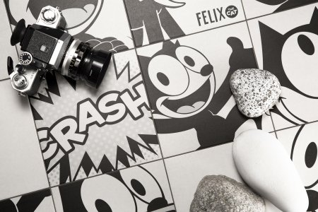 Del Conca festeggia i 100 anni di Felix The Cat con una collezione FELIX_12 - Ceramica del Conca