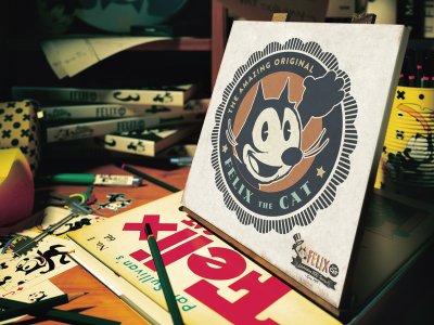 Del Conca festeggia i 100 anni di Felix The Cat con una collezione Pred - Ceramica del Conca