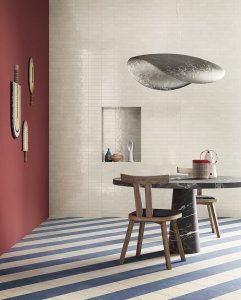 The geometric shapes of the Bauhaus for Terre Garzate 14 - Ceramica del Conca