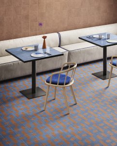 The geometric shapes of the Bauhaus for Terre Garzate 15 - Ceramica del Conca