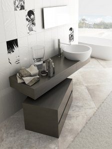 Ceramica: idee per la stanza da bagno VALEN_05 - Ceramica del Conca