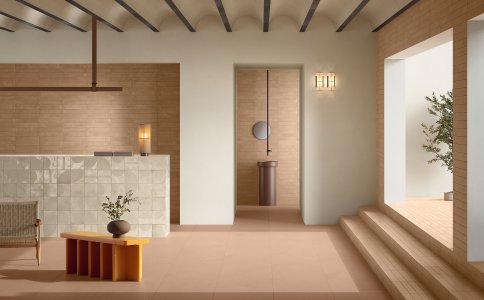 Gruppo Del Conca al Salone del Mobile 2026 Faetano_Manufatti_04%20Hall%20Hotel - Ceramica del Conca