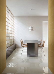 Gres porcellanato Capricci faetano_capricci_bianco_perla_dining_01 - Ceramica Faetano