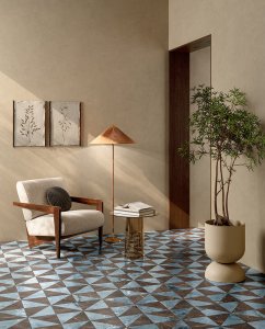 Gres porcellanato Dimore faetano_dimore_dimora_eulalia_marrone_imperiale_living_01 - Ceramica Faetano