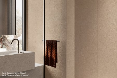 Feinsteinzeug Mittlere Formate del_conca_iconic_cashmere_matter_mineral_bagno_03_a - Ceramica del Conca