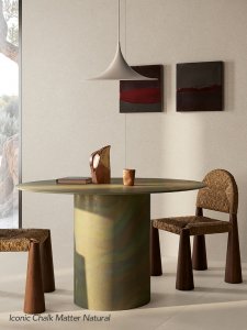 Feinsteinzeug Mittlere Formate del_conca_iconic_chalk_matter_living_01_a - Ceramica del Conca