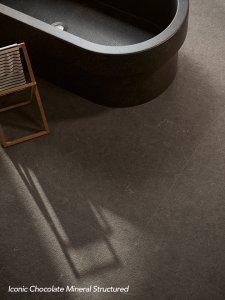 Feinsteinzeug Mittlere Formate del_conca_iconic_chocolate_mineral_bagno_04_a - Ceramica del Conca