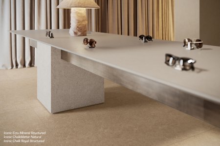 Feinsteinzeug Mittlere Formate del_conca_iconic_ecru_matter_mineral_chalk_matter_royal_commercial_02_a - Ceramica del Conca