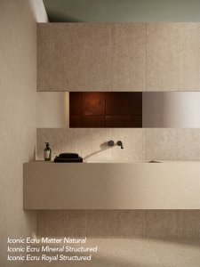 Feinsteinzeug Mittlere Formate del_conca_iconic_ecru_matter_mineral_royal_bagno_02_a - Ceramica del Conca