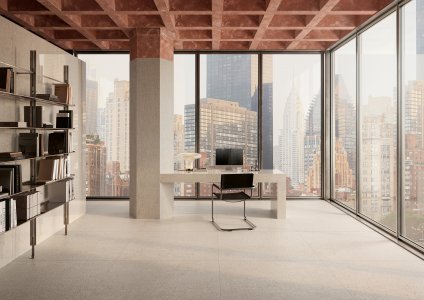 Gres porcellanato Marble Boutique del_conca_marble_boutique_botticino_light_ufficio_generale - Ceramica del Conca