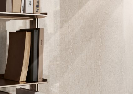 Gres porcellanato Marble Boutique del_conca_marble_boutique_botticino_light_ufficio_partic_03 - Ceramica del Conca