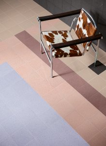 Gres porcellanato Capricci faetano_capricci_rosa_nudo_rosso_amaranto_fiordaliso_cipria_carbone_living_01 - Ceramica Faetano