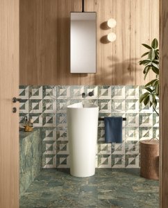 Gres porcellanato Dimore faetano_dimore_dimora_audrey_amazzonite_bagno_01 - Ceramica Faetano