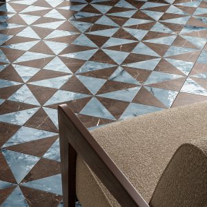 Gres porcellanato Dimore faetano_dimore_dimora_eulalia_marrone_imperiale_living_02 - Ceramica Faetano