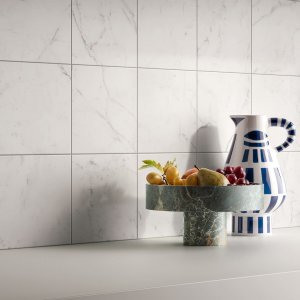 Gres porcellanato Dimore faetano_dimore_statuario_cucina_02 - Ceramica Faetano