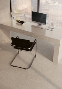 Marble Boutique: L'Evoluzione del Lusso secondo Del Conca Del_Conca_Marble_Boutique_Botticino_Light_Ufficio_partic_02 - Ceramica del Conca