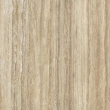 Gres porcellanato Travertino Stories #01 del_conca_stone_edition_travertino_moka_vein_cut - Ceramica del Conca