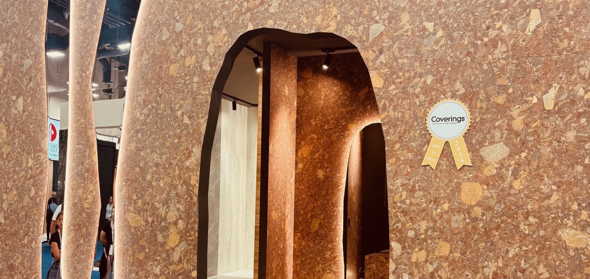 Del Conca trionfa a Coverings 2026: 