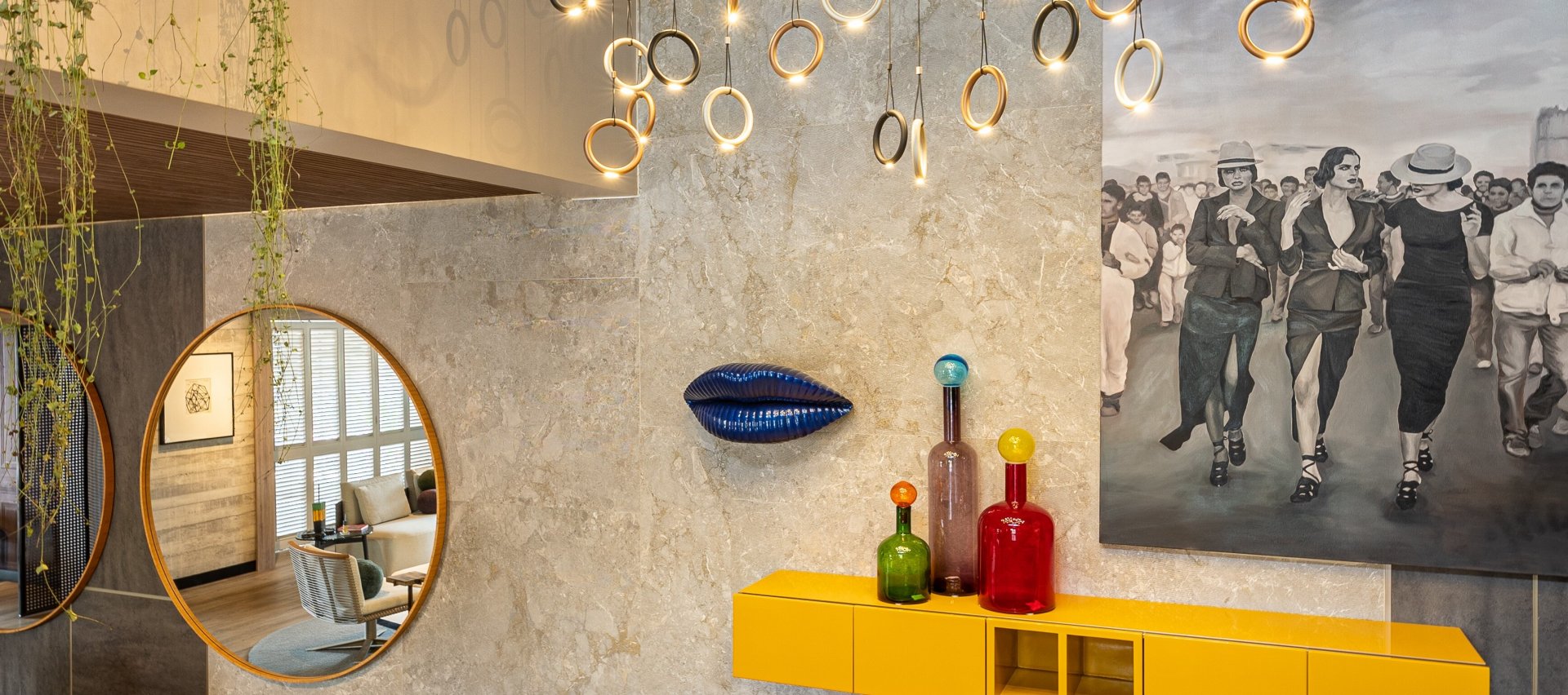 La collection Dinamika Stone Edition à CASACOR, au Pérou : requalification, modernité et technologie  - Ceramica del Conca