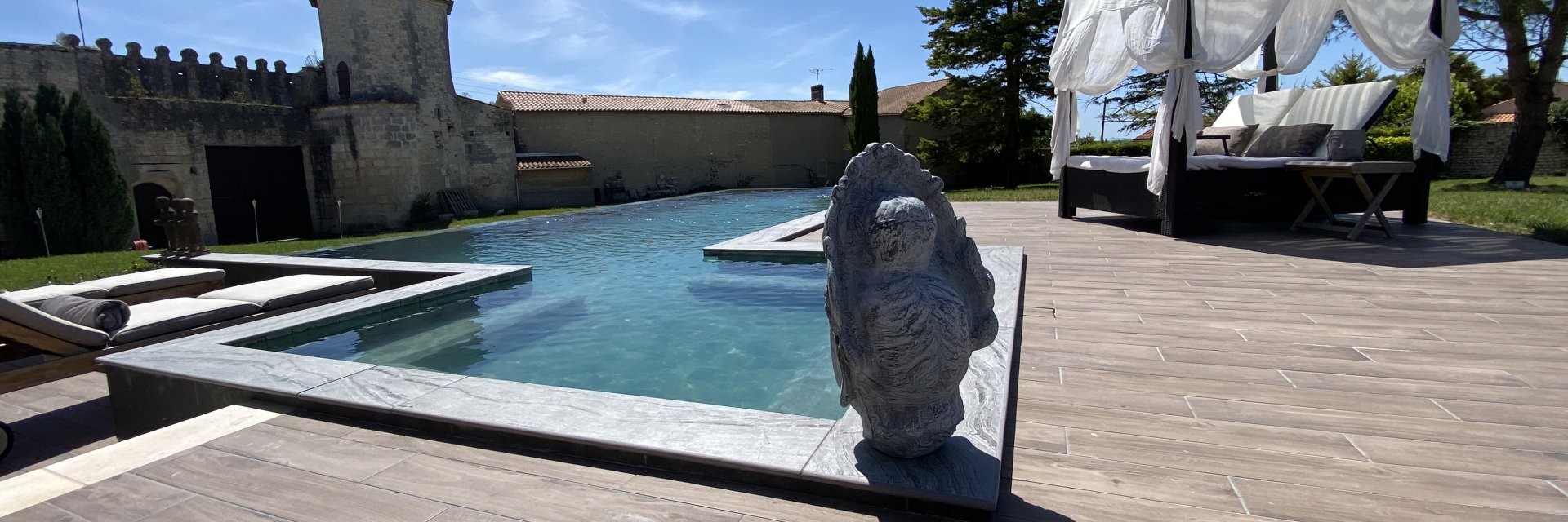 In un monastero medievale l'effetto pietra di Del Conca  - Ceramica del Conca