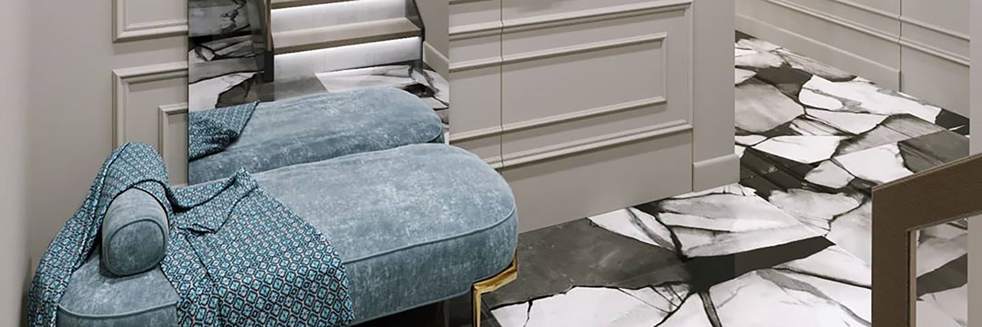 Le lastre Bloom protagoniste a Odessa  - Ceramica del Conca